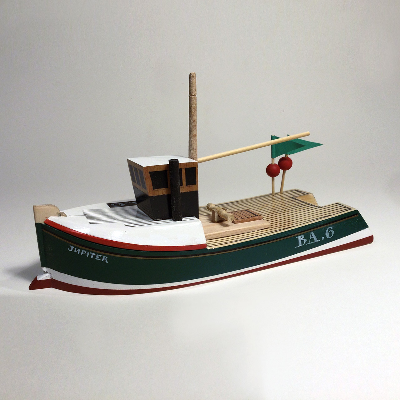 Modern inshore creel boat, circa 2000